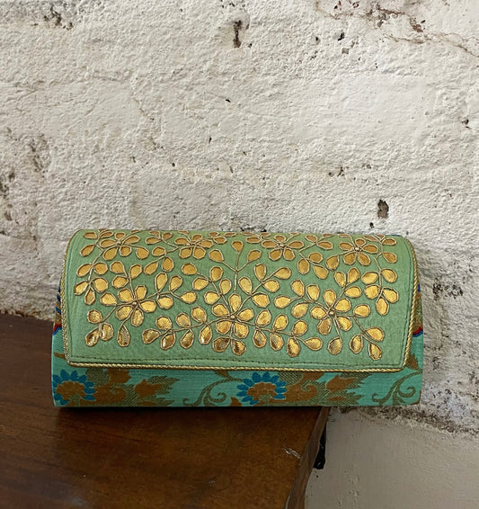 GOTA BROCADE CLUTCH